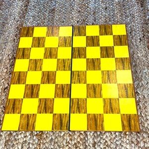 Vintage checkers board